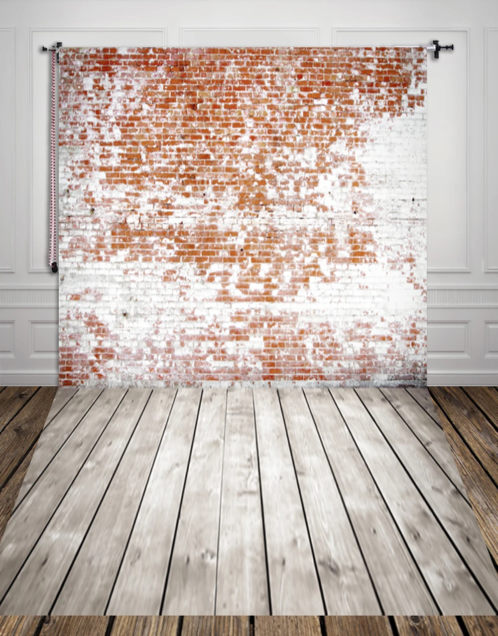Vertical Hot Sale Art fabric Photo Studio Backdrops PC Painted Newborn baby dark brick Backgrounds XT-3098