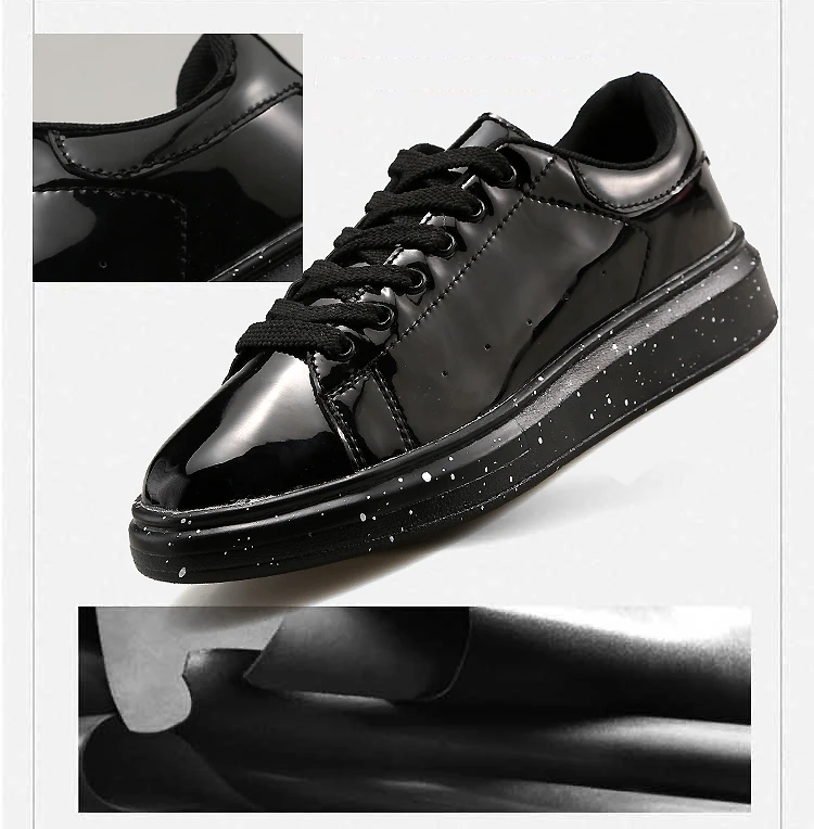 BomKinta; Блестящая Серебристая повседневная обувь из искусственной кожи; мужские шикарные дизайнерские мокасины; мужские брендовые кроссовки; блестящая Мужская обувь для вождения