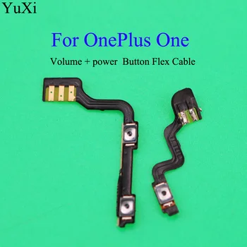 

YuXi Power On/Off Volume Up/Down Button Flex Cable For OnePlus One 1+ A0001 Replacement Part