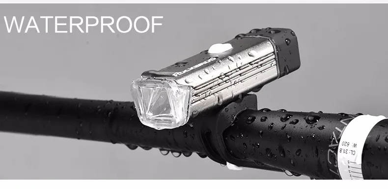 Sale ROCKBROS Rechargeable Bicycle Light Waterproof MTB Lanterna Bike Flashlight Farol Bike Headlight Front Lamp Cycling Accessories 16