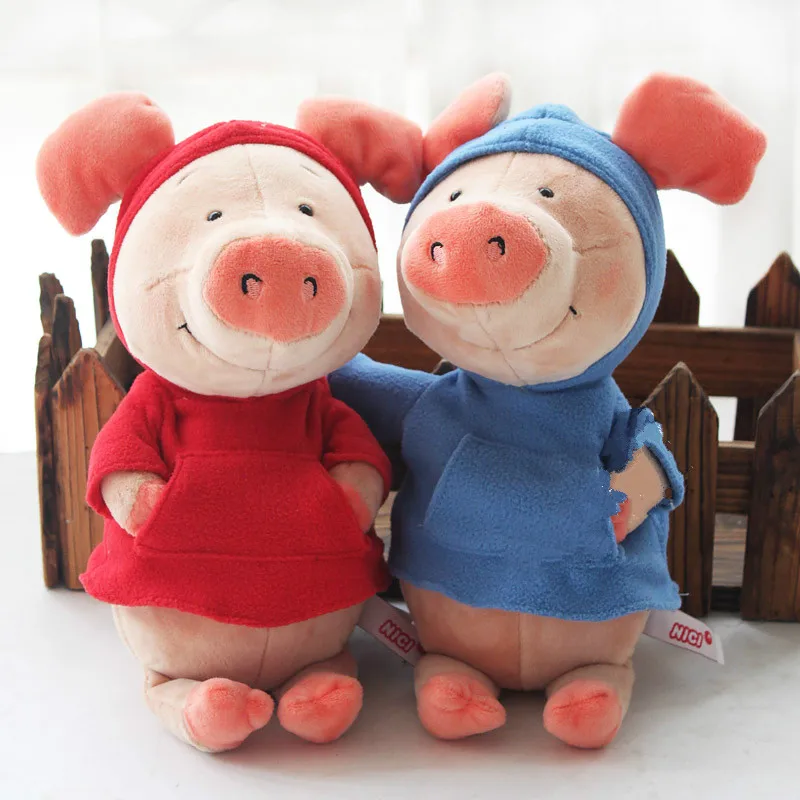 Dessin animé populaire 30 cm Nici cochon Wibbly cochon 4 Styles peluche douce poupée Animal en peluche jouet pour enfant enfants cadeau d'anniversaire de bonne qualité