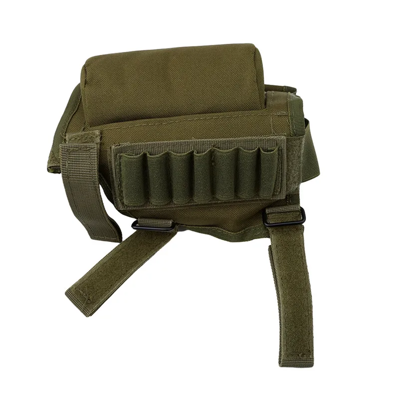 

Tactical Rifle Cases Cheek Rest Riser Ammo Cartridges Hunting Carrier Canvas Pouch Round Cartridge Bag Shell Buttstock Ammo