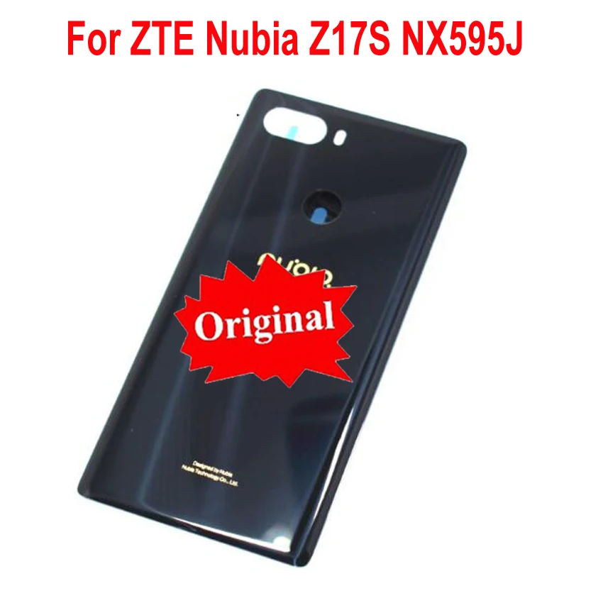 Стекло сзади Батарея Крышка для zte Nubia Z17S Z17 S NX595J Корпус дверь задняя крышка чехол для телефона Запчасти для авто