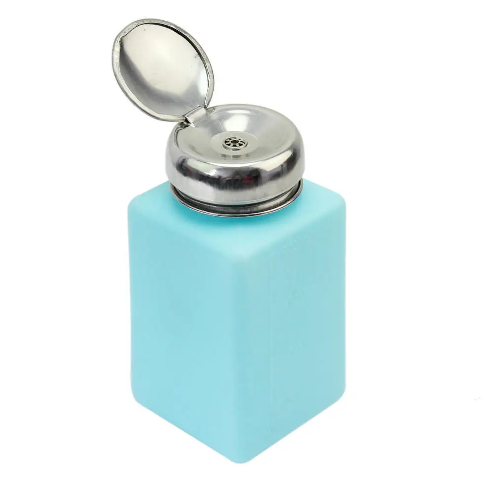 200 ml مكافحة ساكنة فارغة E-السائل البلاستيك PE النفط الكحول السائل كاشف الكيماويات زجاجة اللحيم الحاويات المنزل التخزين Orgnizer