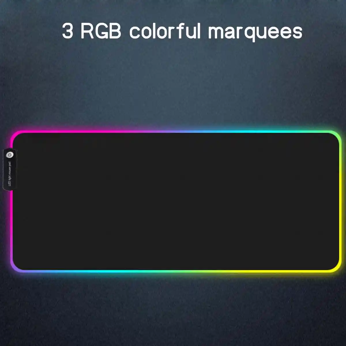 besar rgb led gaming mouse pad gamer mousepad lampu led diterangi colorful usb bercahaya non slip mouse mouse mat