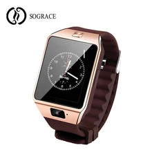 SOGRACE Smartwatch Bluetooth DZ09 Smart Watch Android Phone Call SIM TF Card for IOS Apple iPhone Samsung HUAWEI PK Q18 T8 U8