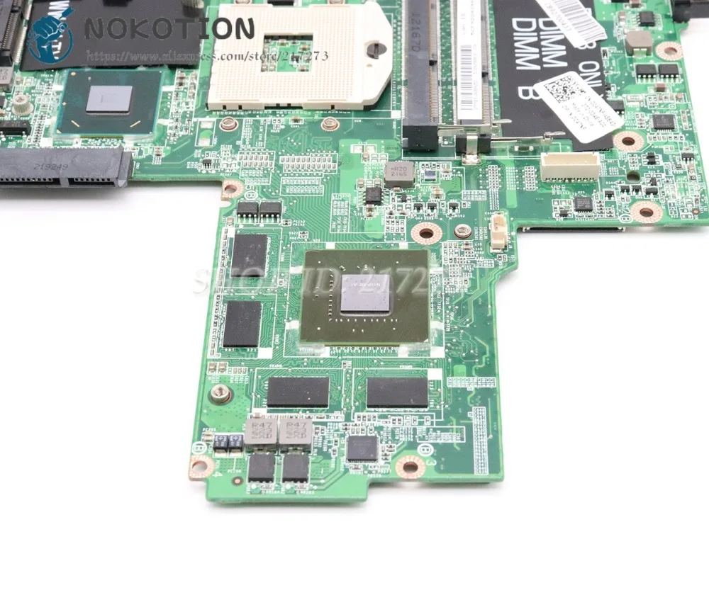  NOKOTION CN-0C47NF 0C47NF Main Board For Dell XPS 15 L502X PC Motherboard DAGM6CMB8D0 HM67 DDR3 GT5