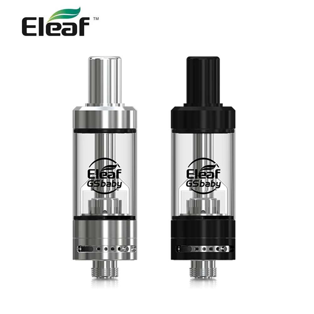 IN STOCK Original Eleaf GS Baby Atomizer tank 2ml capacity with GS Air 0.75ohm coil for MTL vapers fit for istick pico baby