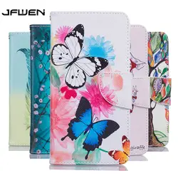 Jfwen для Coque sony Xperia L1 Чехол Флип кожаный бумажник Окрашенные Случаи телефон для sony Xperia L1 G3312 чехол с карт памяти