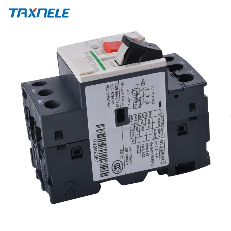 thumbnail image 2 of Buy Schneider Electric 6.3 A Motor Protection Circuit Breaker GV2ME Online At Best Rates In 2 of 14