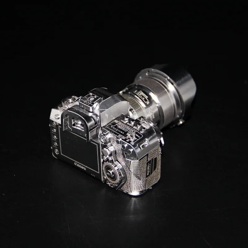 2018 металлический 3D пазл с нанокамерой наборы строительных моделей Canon B011 DIY