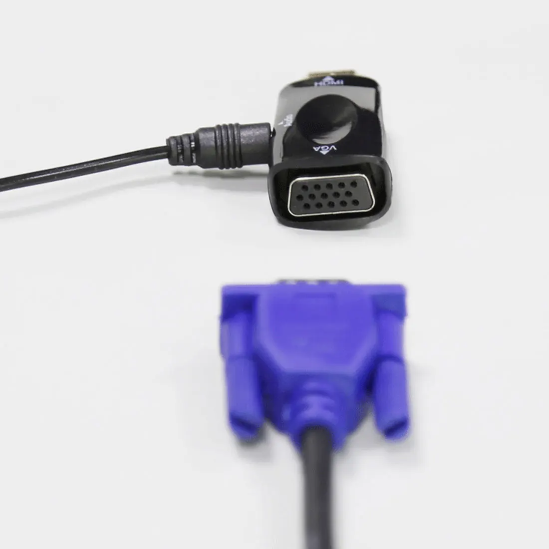 Marsnaska Горячая продажа HDMI в VGA адаптер конвертер кабель с аудио кабелем поддержка HD