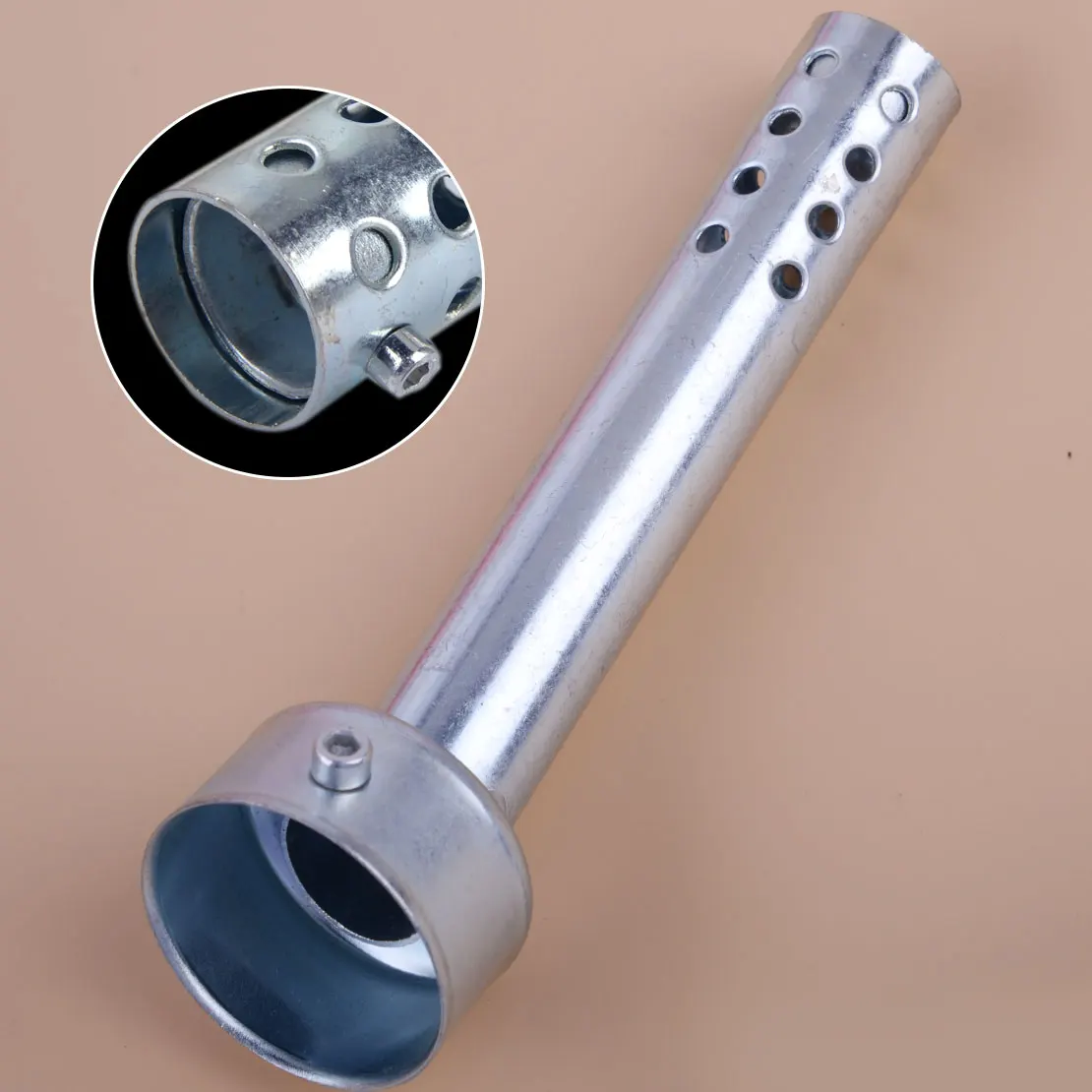 CITALL Motorcycle Universal Adjustable 48mm Exhaust Pipe Muffler