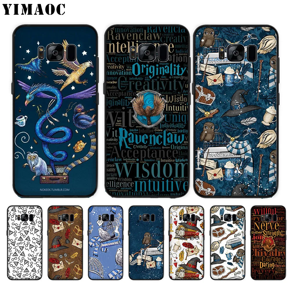 

YIMAOC Harry Potter Soft Case for Samsung Galaxy S10 Plus S10e S6 S7 Edge S8 S9 Plus J6 M10 M20 M30