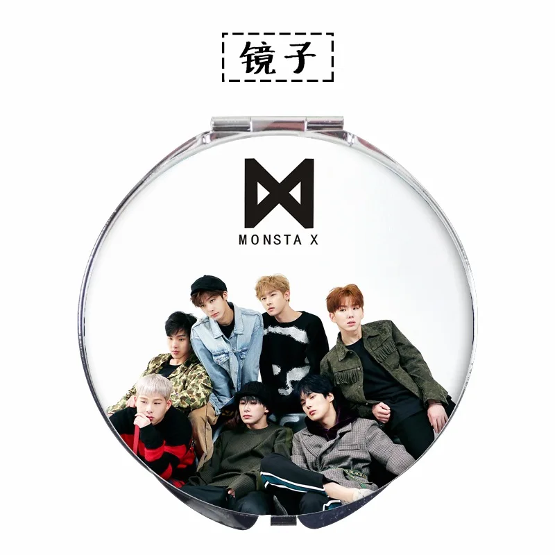 

[MYKPOP]MONSTA X The Code Mirror Make-up Mirror KPOP Fans Collection SA18071003