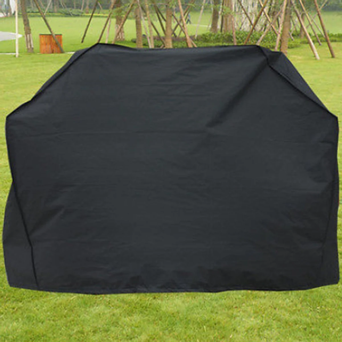 190 см водонепроницаемый барбекю крышка Защитная крышка гриль с сумкой для хранения-размер XL(черный