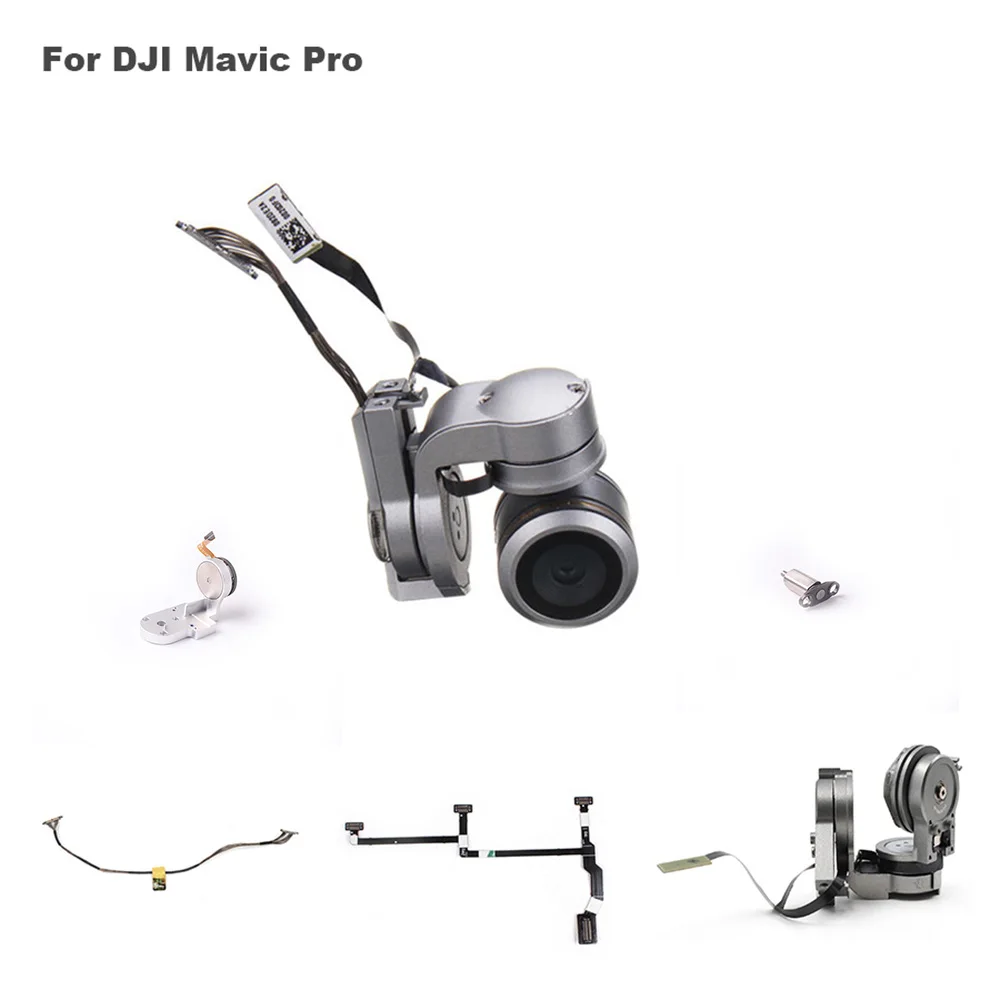 

For DJI Mavic Pro Gimbal Camera Arm Motor With Flex Cable Signal line Gimbal Arm Bearing PTZ Repair Part For DJI Mavic Pro Drone
