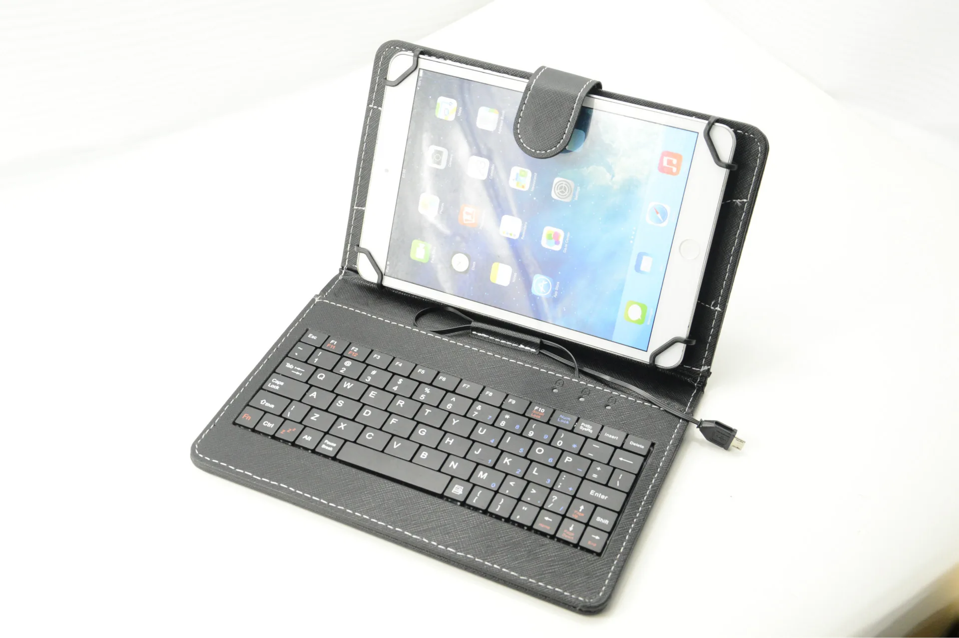 

Joylink Universal Leather Tablet PC keyboard protection sleeve for 7 8 inch tablet such as iPad mini 2 3 4 ,Red