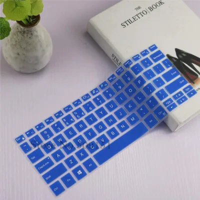 Цветной силиконовый чехол для клавиатуры DELL XPS 13 9370/XPS 13 9365 13-9365 13-9370-R1605G 13,3 дюймов ноутбук - Цвет: Blue
