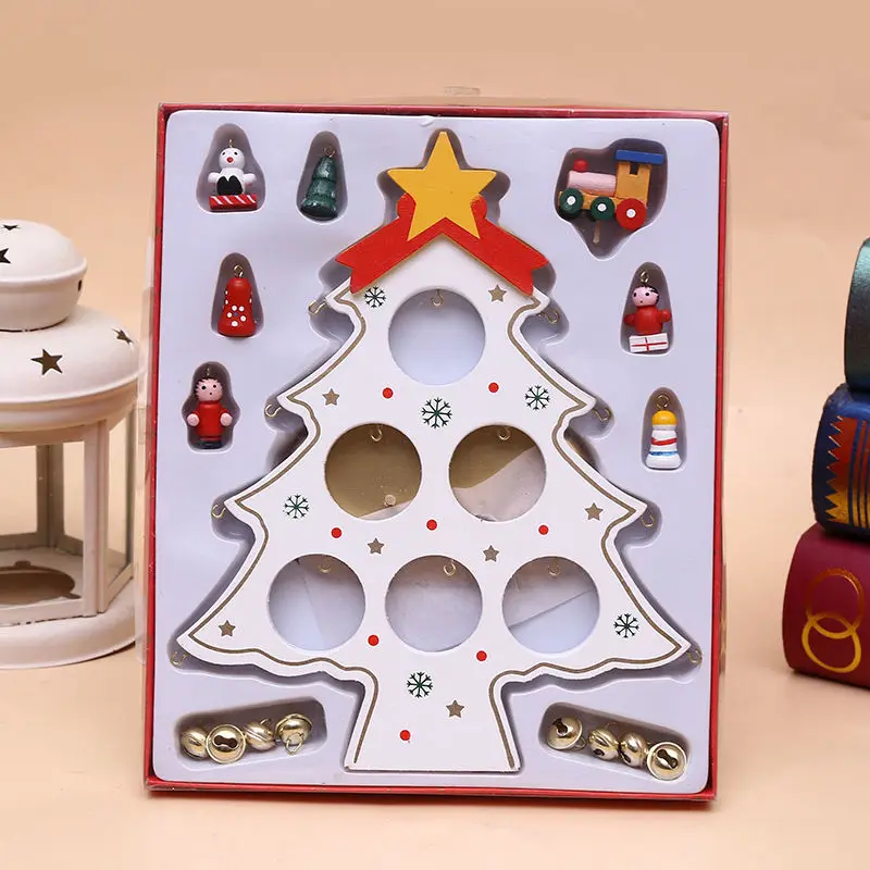 JX-LCLYL DIY Cartoon Decoration Ornament Christmas Tree Christmas Gift Home Decor