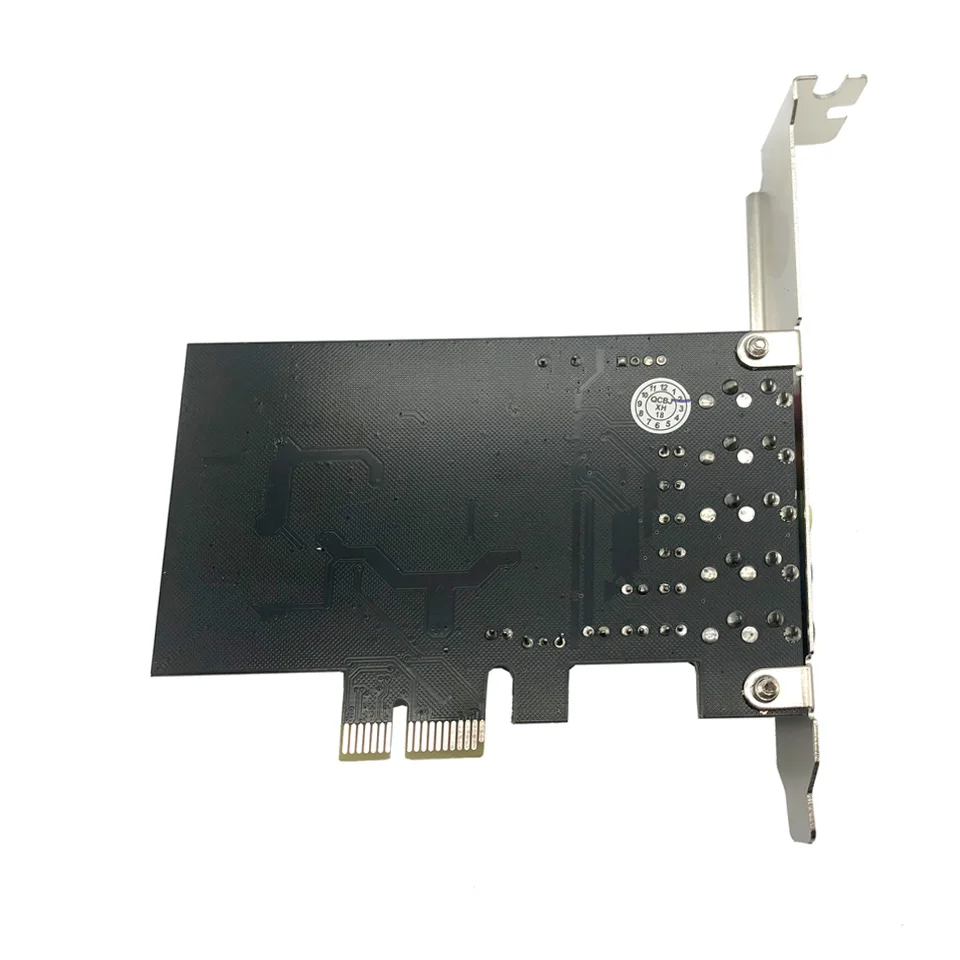 Звуковая карта PCI E звуковой интерфейс 5 портов Express 1 каналов стерео объемный звук