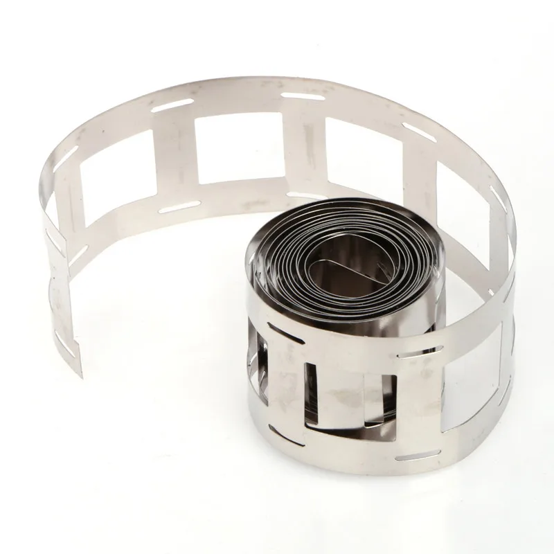 

1m Nickel Plate for 18650 Battery Holder Cylindrical Batteries Nickel Belt Cell Nickel Strip Lithium Pure Nickel Tape Used
