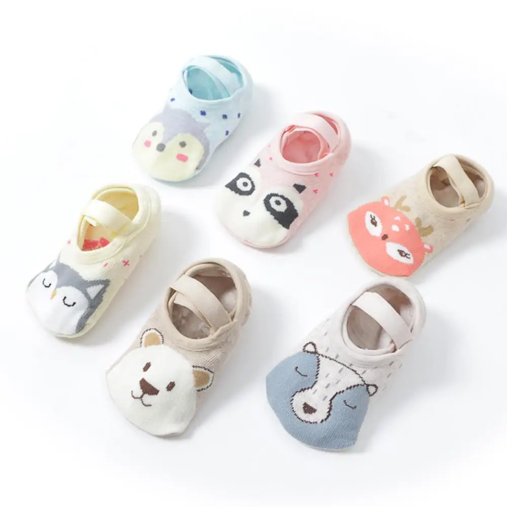 

Cute Non-slip Cartoon Pattern Boat Socks for Kids Wear