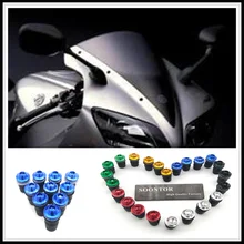5mm moto pare-brise pare-brise attache pic boulons kit vis écrous pour Buell foudre XB12R Ducati 996 996B SPS