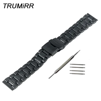 

Stainless Steel Watch Band 16mm 18mm 20mm 22mm for Timex Weekender Expedition Men Women Strap Safety Buckle Bracelet 4 Colors