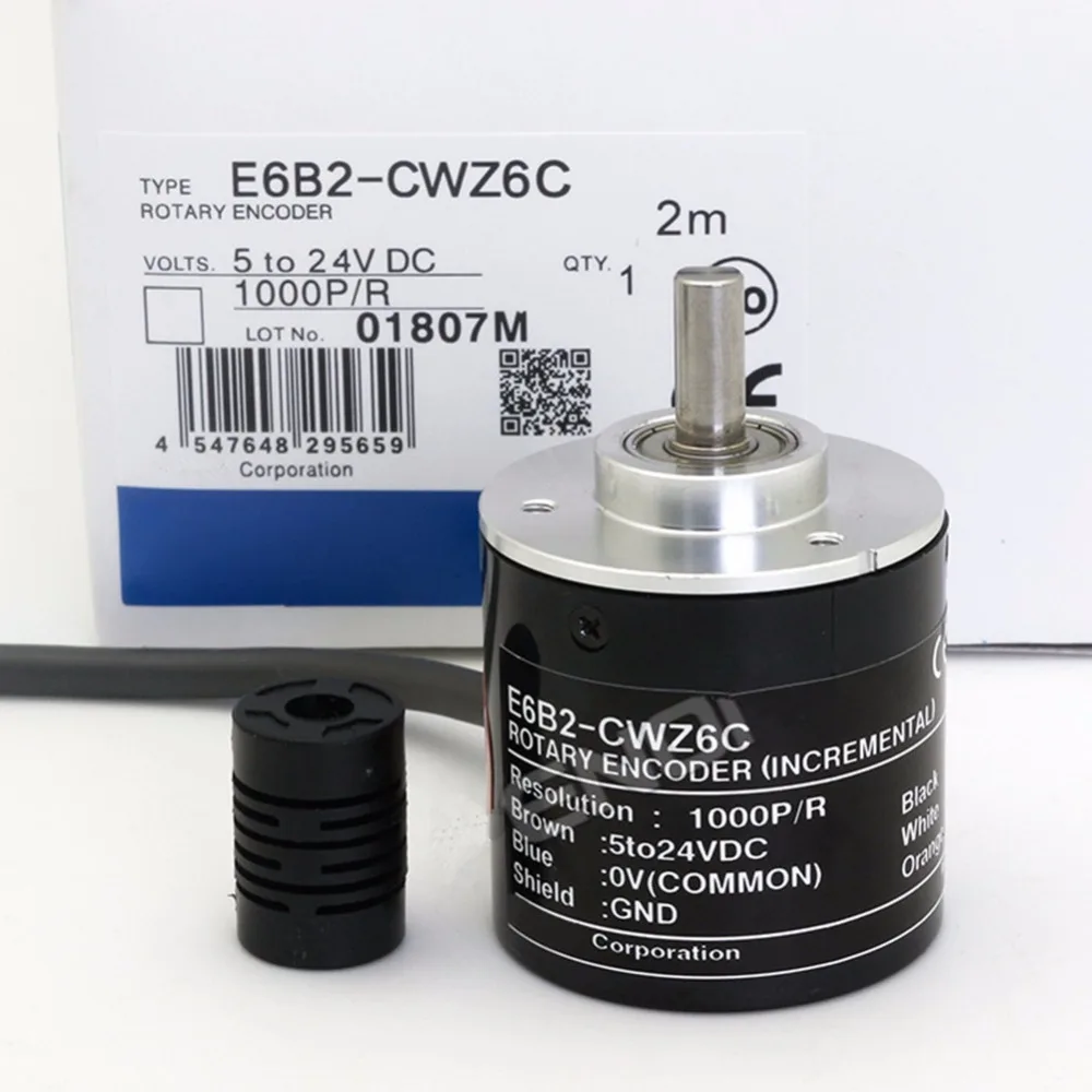 360P/R E6B2-CWZ6C Incremental Rotary Encoder General-Purpose Encoder 38mm Diameter 360P/R E6B2-CWZ6C Incremental Rotary Encoder General-Purpose Encoder 38mm Diameter