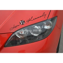 Aliauto Car Accessories Umbrella Leon Kennedy Eyelid Car Sticker Decal for Toyota Ford Chevrolet Volkswagen Hyundai Kia Renault