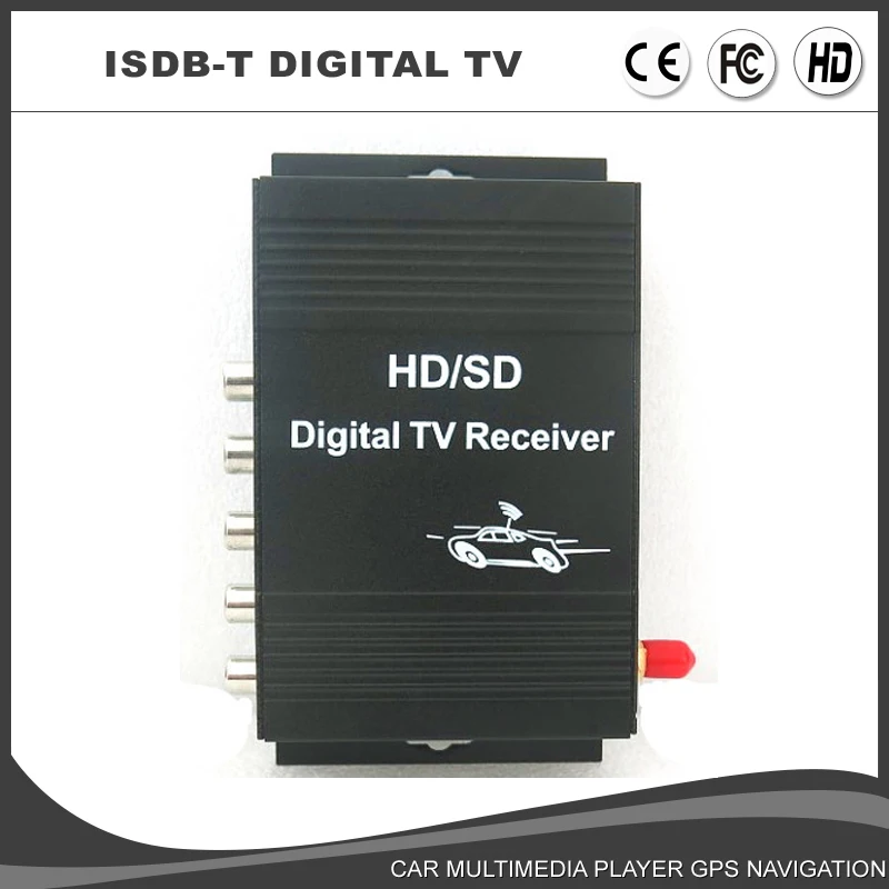 

Car Mobile TV tuner ISDB-T Receiver Digital TV Receiver Fit for South America Support English and Portuguese