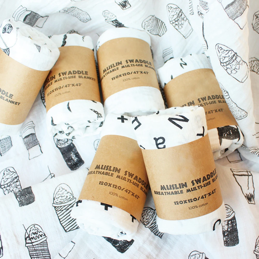 muslin swaddle set