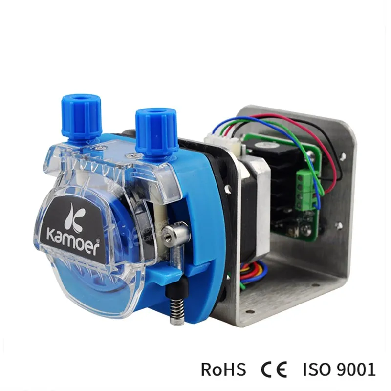 

Kamoer KCM-ODM 12V/24V Mini Peristaltic Pump Head with Tube Small Flow Stepper Motor ( 13.5~320ml/min, 4/8 rotors )