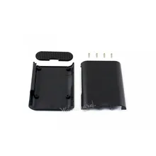 Raspberry Pi Case j Dust-proof Cover Box Shell Black Hard and Durable Plastic Enclosure for Raspberry Pi Model 3B / 2B /B Plus