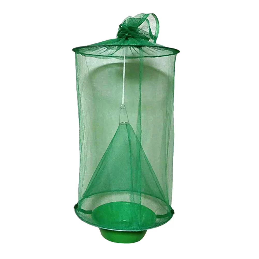 

Flycatcher Top Catcher Non Toxic Folding Ranch Fly Trap Non Toxic Hanging Catcher Cage Traps DC156