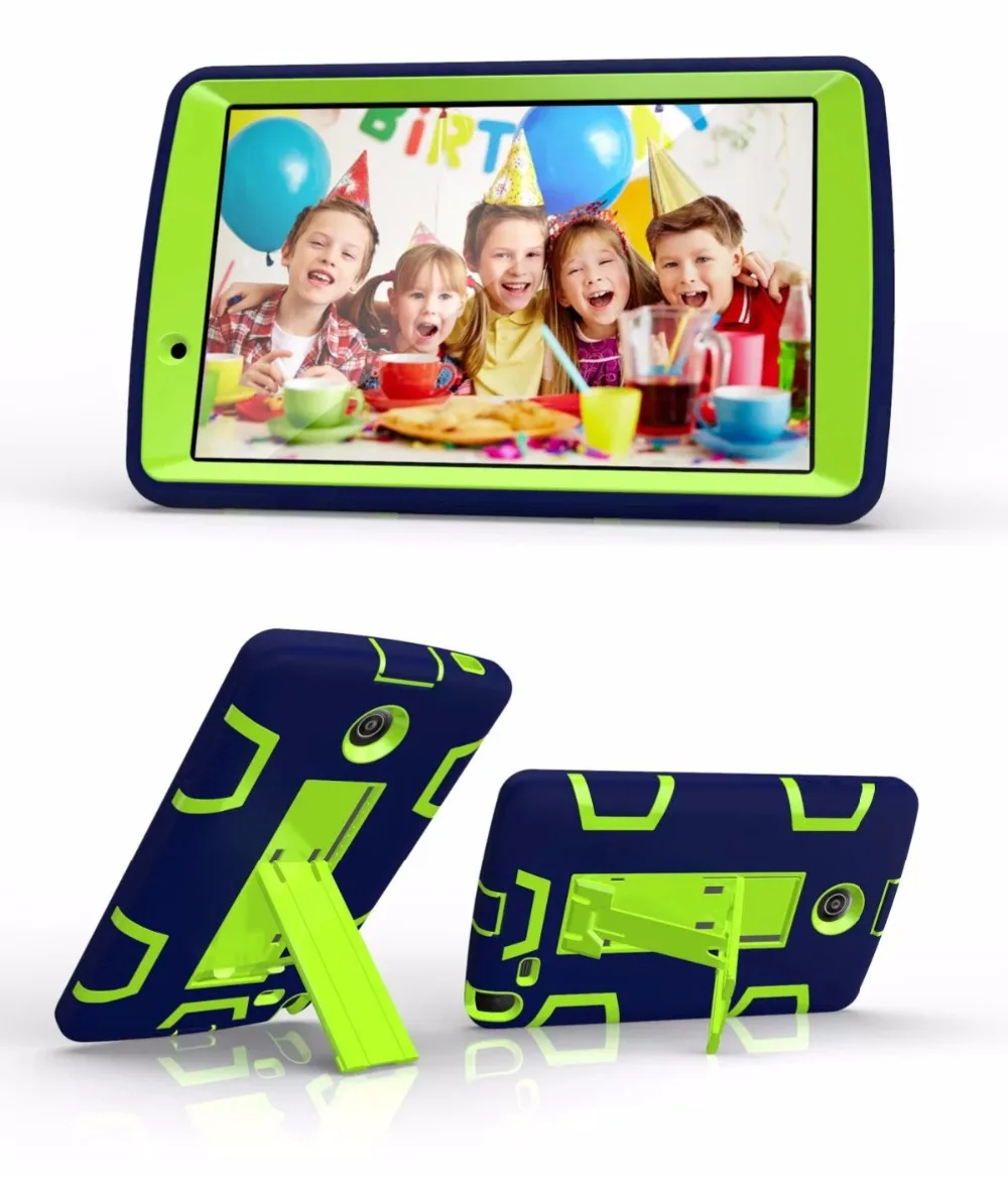 

Tablet Cover Case For LG G Pad2 8.0" V498 V496 V495 Shockproof Heavy Duty Rubber With Hard Stand Case Cover For LG G Pad 2 8.0