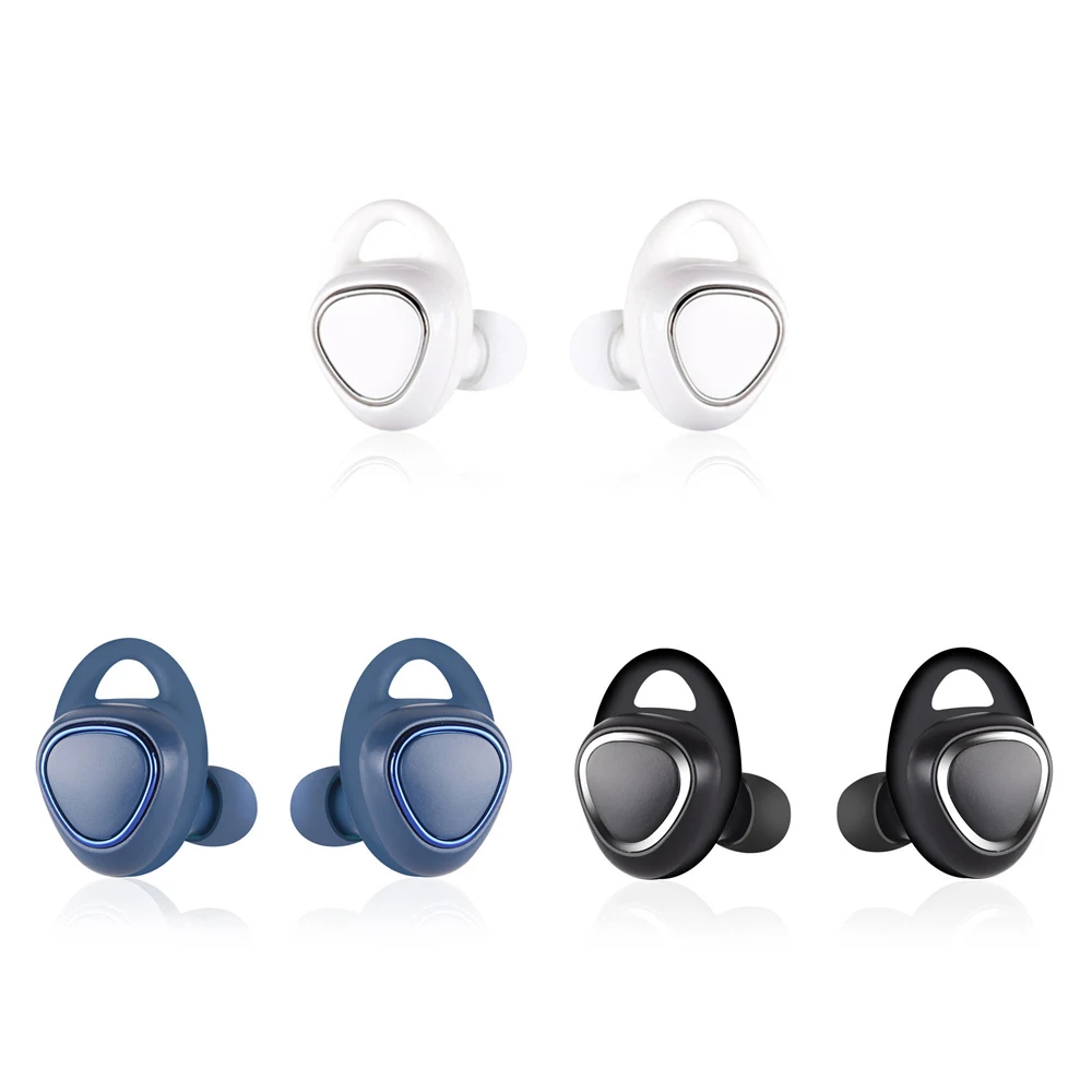 Мини наушники вкладыши с двумя ушами беспроводные Bluetooth для Samsung Gear iConX SM R150 без