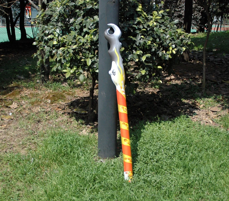 

Inflatables Large Toys Inflatable Pvc Stick Weapon Props Children Fun Serpent Spear Program Activities Outdoor Game Kids Gifts