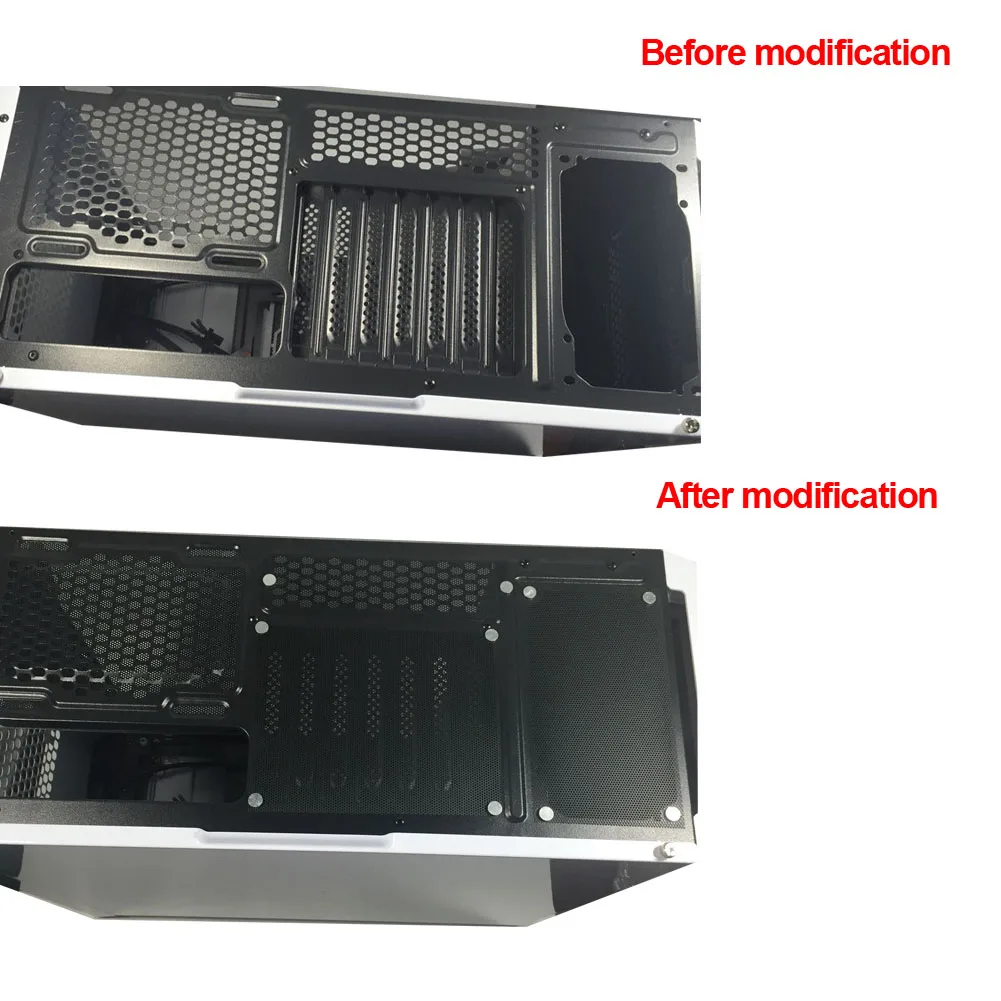ПК шумоподавление шасси охлаждения домашнего компьютера сетки вентилятора крышка Замена Пылезащитный фильтр сетка защита пылезащитный Магнитный ПВХ