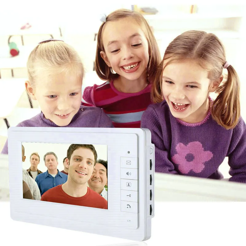 Mountainone SY819MKW12 Новый проводной 7 &quotцвет экран телефон видео домофон системы + 1