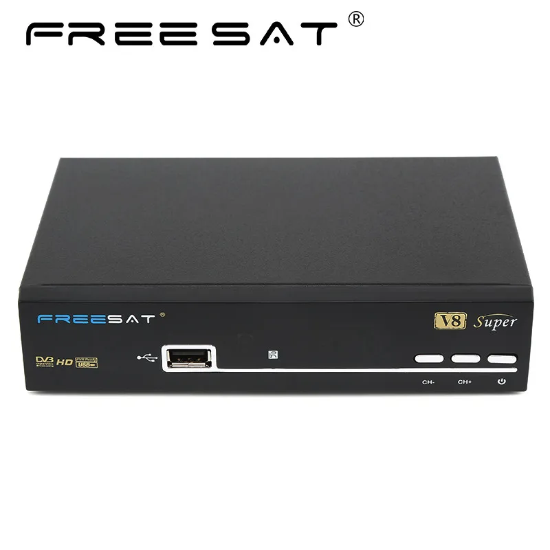 Freesat V8 Супер окна HD спутниковый ресивер DVB-S2 тюнер freesat v8 Super Combo Поддержка USB