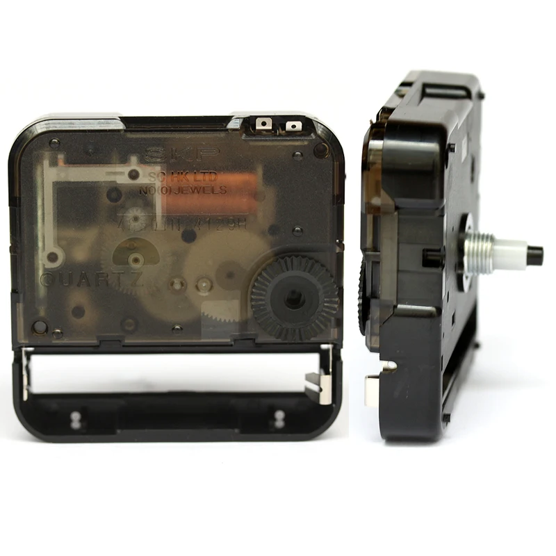 

S Trigger Movement Screw In Type Plastic Movement With Hands Step Clock Accessory Silent Quartz DIY Movement Kits