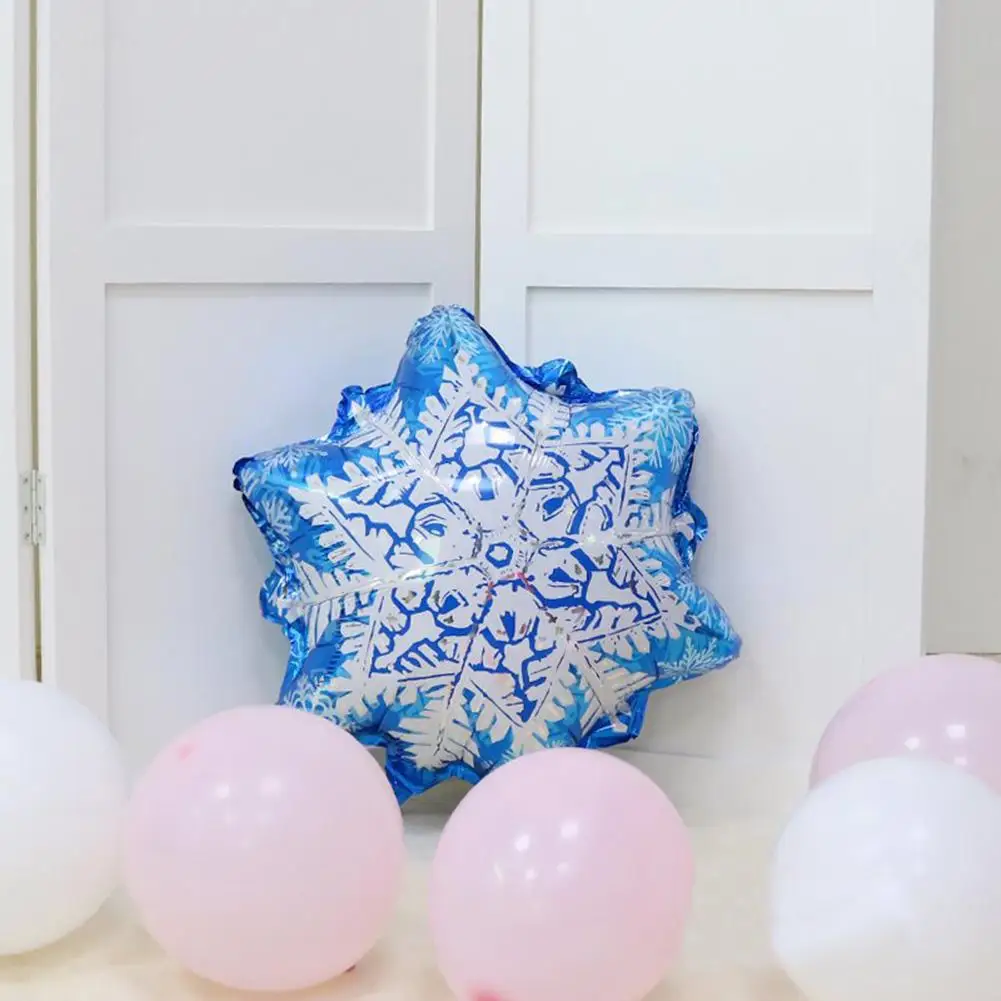 

5PCS 20 Inch Winter Holiday Snow Flake Shape Foil Balloons Christmas Wedding Birthday Baby Party DIY Decoration Kid Toys