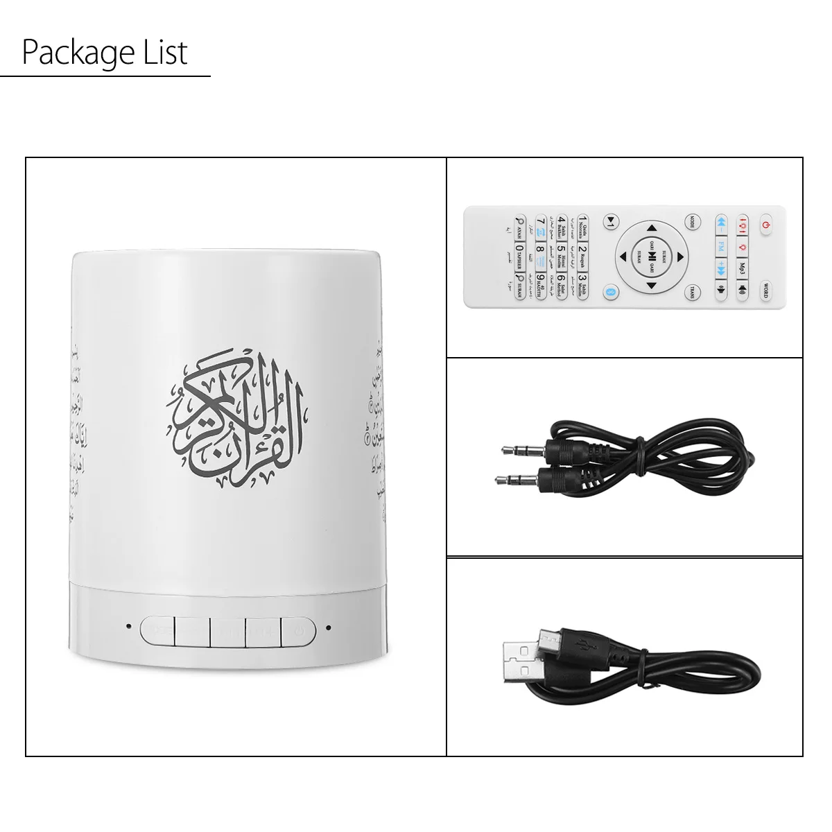 Wireless bluetooth Speaker 7 Colorful LED Light