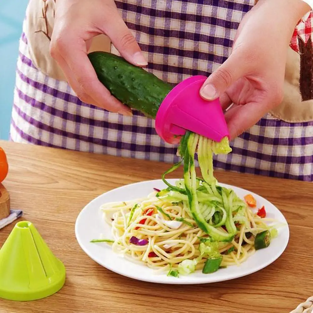 Кухонная вытяжка модель гаджет Овощной морковь редис резак измельчитель спиральное устройство кухонные аксессуары 20