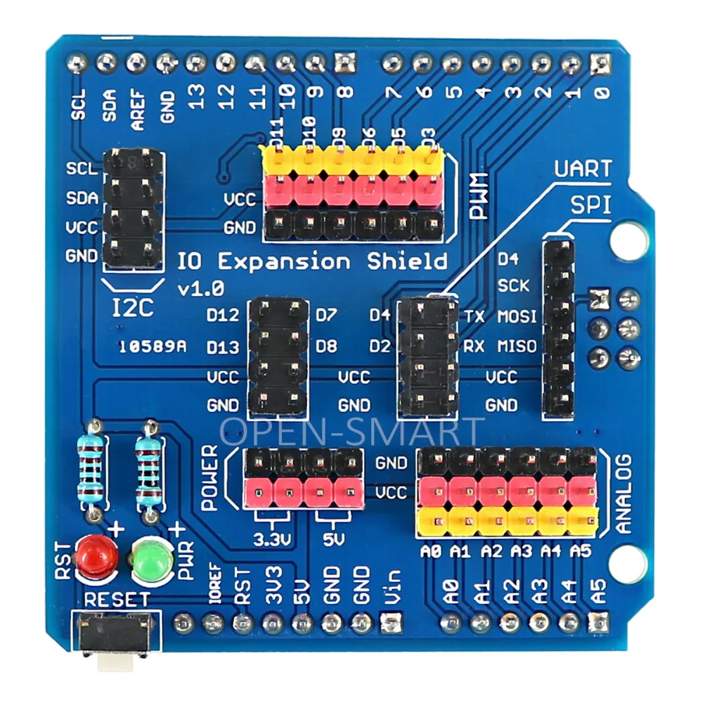 Сенсор Щит IO основание щит Сенсор Плата расширения совместим с Arduino UNO/Леонардо/Mega2560