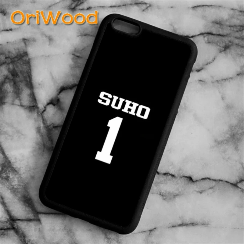 

OriWood EXO MEMBER SUHO 1 Case cover For iPhone 6 6S 7 8 Plus X 5 5S SE Samsung galaxy S5 S6 S7 edge S8 Plus Note 8 shell