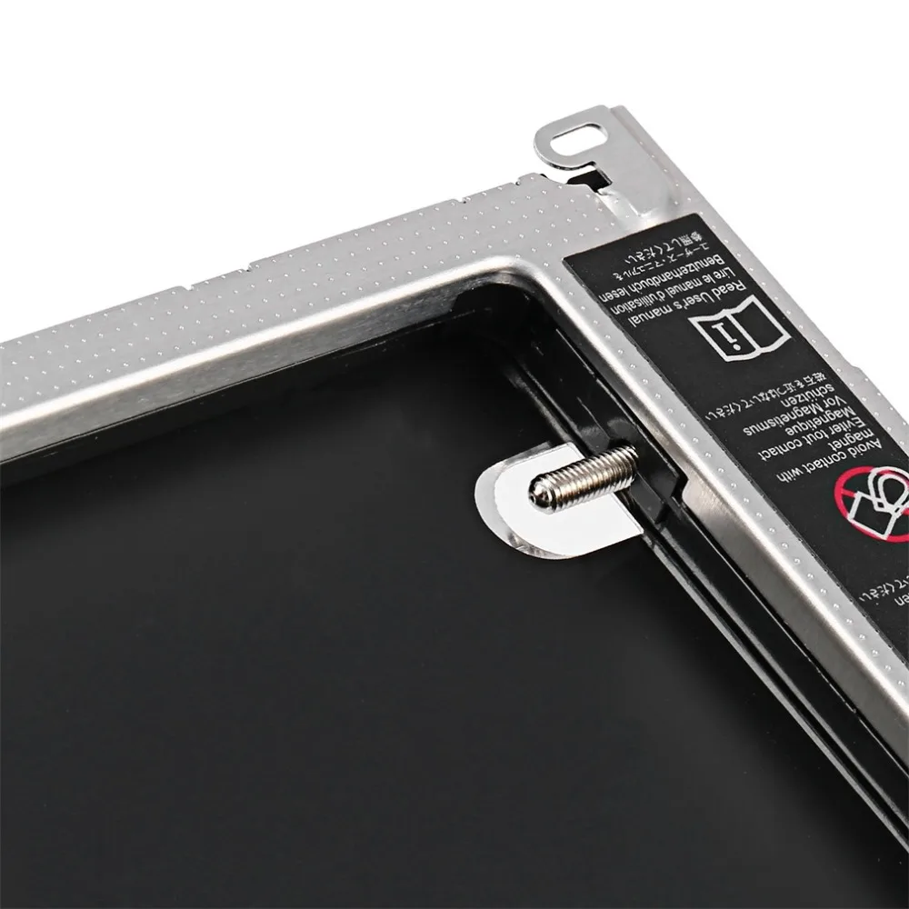 Universal Portable Durable SATA HDD SSD Hard Drive Caddy Bay Case Stand Enclosure For MacBook Pro 13/15/17 Inch