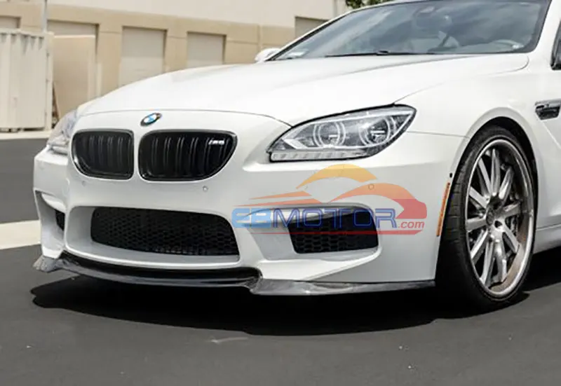 VORS Real carbon fiber front lip spoiler for BMW F06 F12 F13 M6 2012UP 1